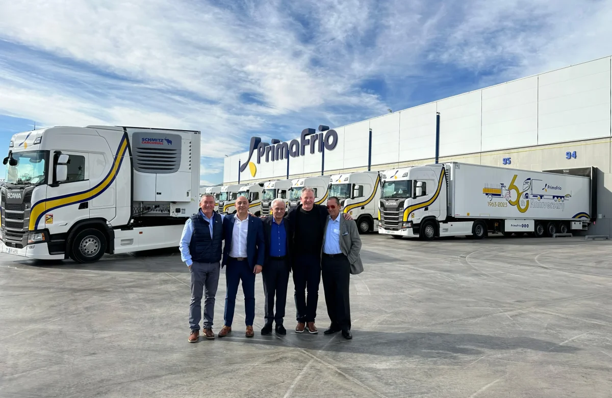 Primafrio refuerza su flota con 200 semirremolques frigoríficos S.KO COOL de Schmitz Cargobull