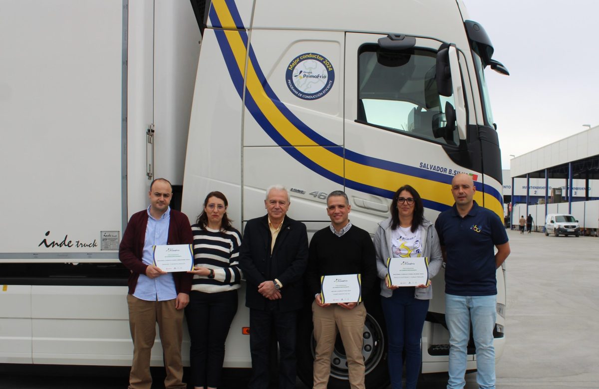 Grupo Primafrio reconoce la excelencia de sus profesionales en la 5ª edición de los Premios de Conducción Eficiente