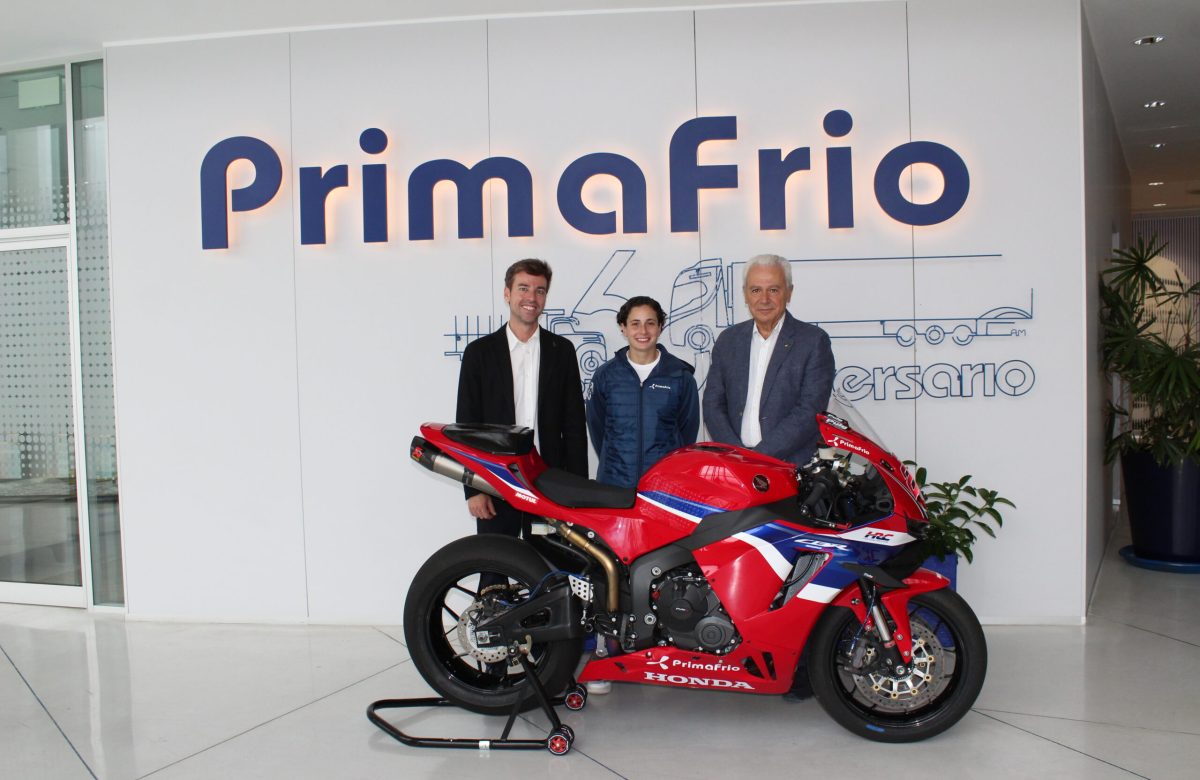 Primafrio apuesta por el talento y el liderazgo femenino nombrando a la piloto Ana Carrasco embajadora de marca